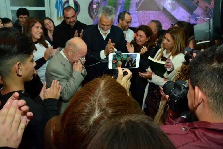 Alberto Rodríguez Saá inauguró una nueva escuela generativa en Villa Mercedes.