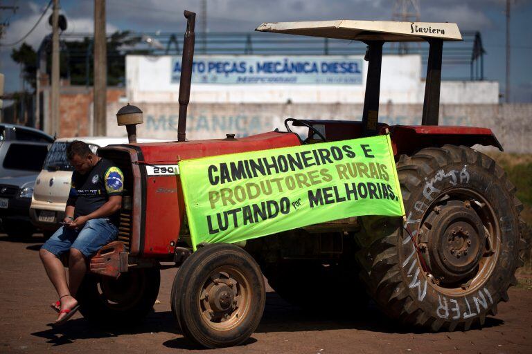 El paro se siente en toda la actividad brasileña: afectó vuelos, transporte público y el precio de los alimentos frescos.