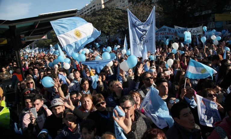 Marcha a favor de la vida