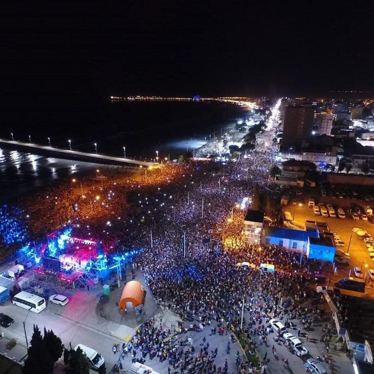 Los Palmeras en Puerto Madryn, Foto: Mariano Di Giusto