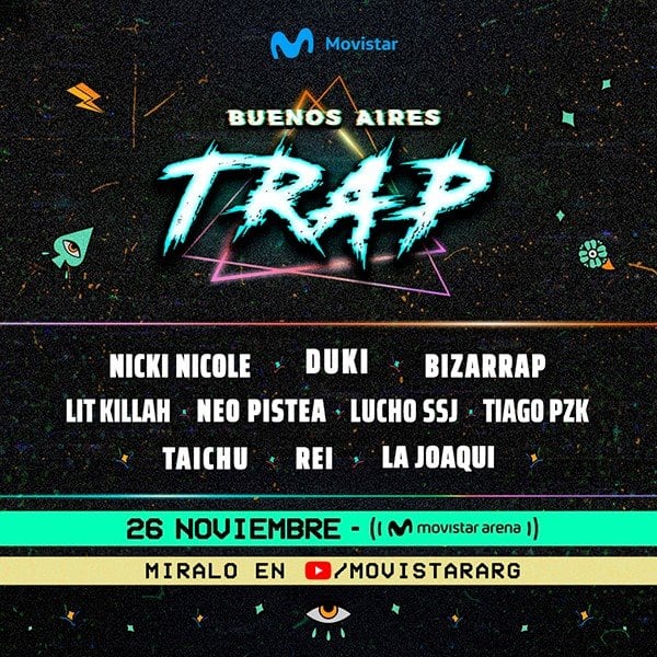 Flyer Buenos Aires Trap