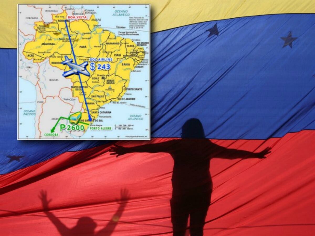 Venezolanos organizan un éxodo hacia Córdoba por Tierra-Aire-Tierra