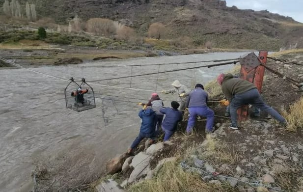 El miércoles 21 de junio arrancaron las intensas lluvias al norte de Neuquén.