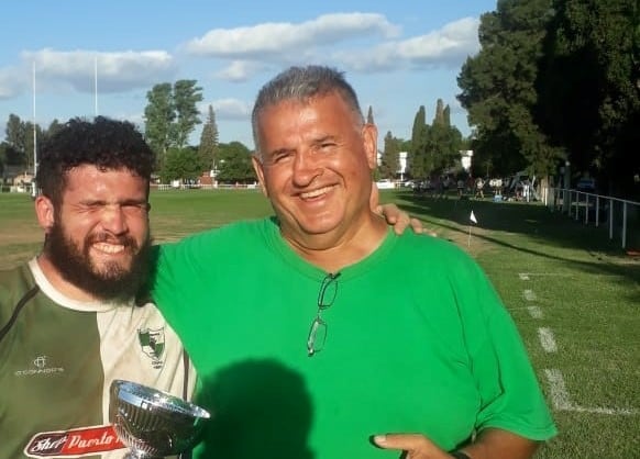 Ricardo Chirino Entrenador de Los Hurones Arroyito