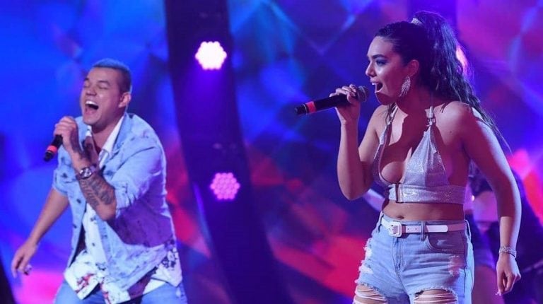 Cantando 2020: Brian Lanzelotta y Ángela Leiva tienen coronavirus (instagram)