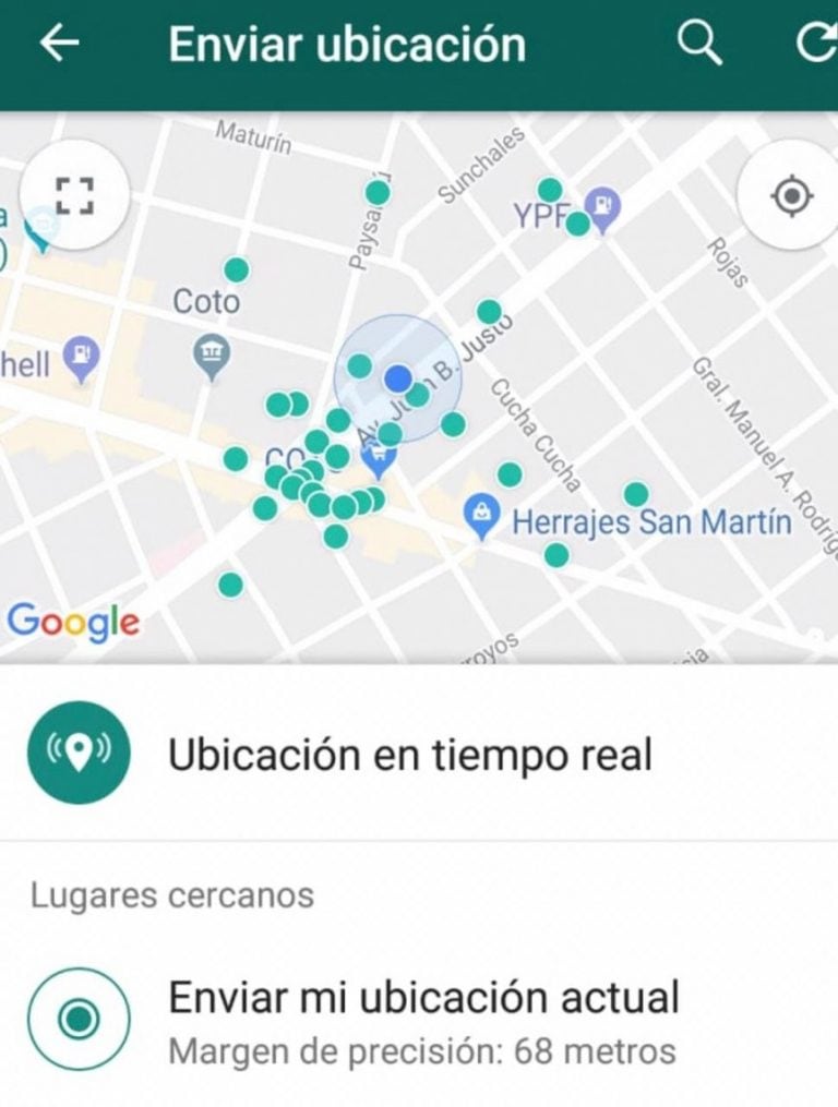 Entre las distintas funciones que ofrece WhatsApp, se destaca la posibilidad de enviar una ubicación en tiempo real.