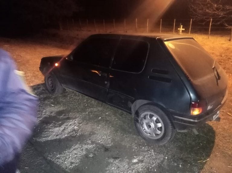 Choque múltiple en Falda del Carmen: un conductor se dio a la fuga.