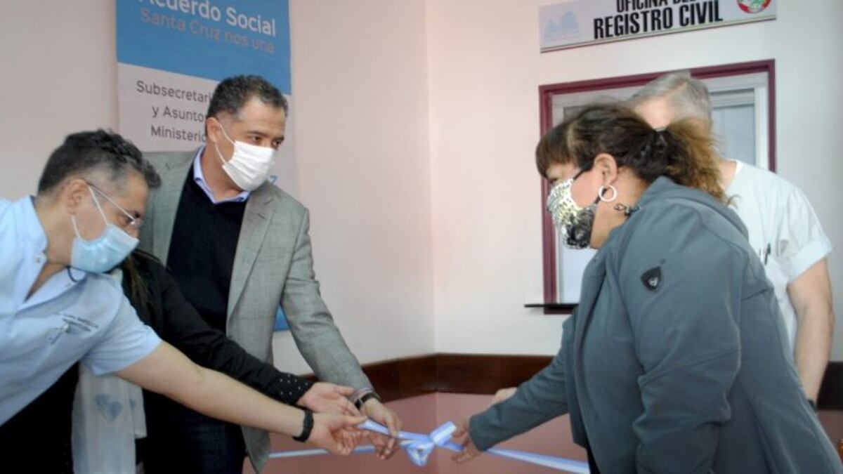 Reabrió la dependencia del Registro Civil en el Hospital Zonal