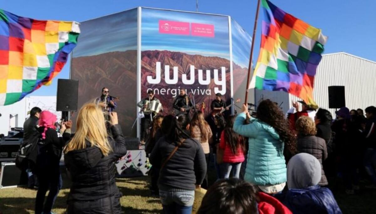 En el stand de Jujuy es uno de los más visitados en Tecnópolis