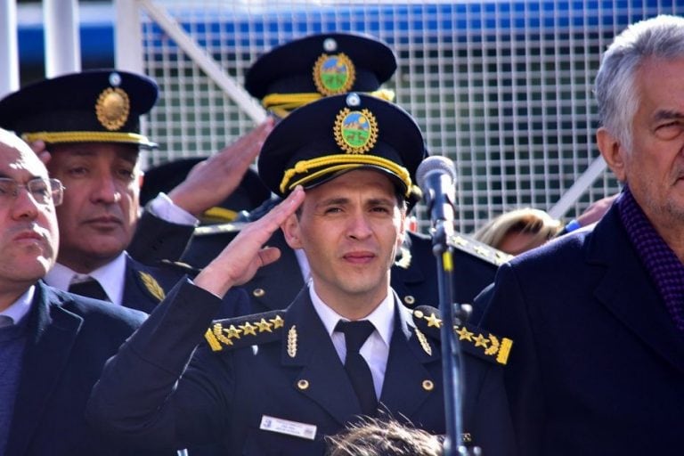 Fabricio Portela, jefe de la Policía de San Luis.