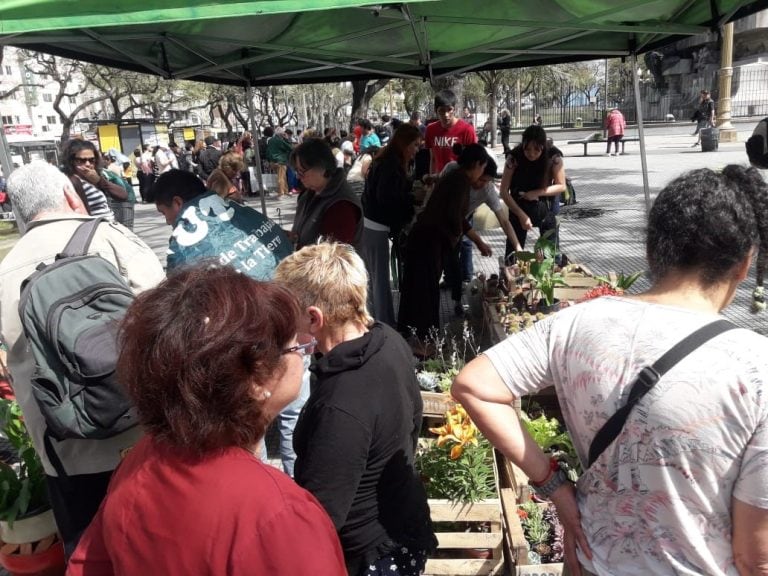 Feriazo en Plaza Once