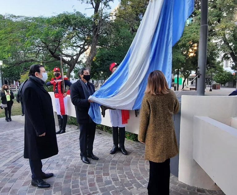 Acto por el Día de la Independencia.