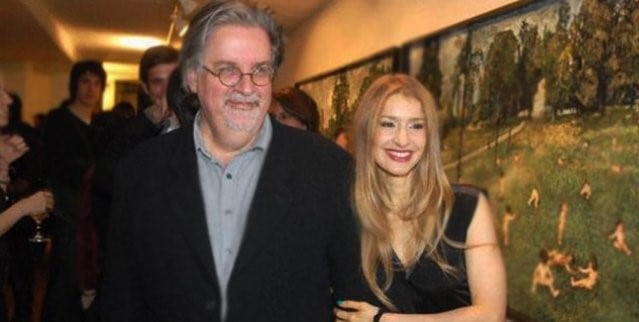 Matt Groening y Agustina Picasso