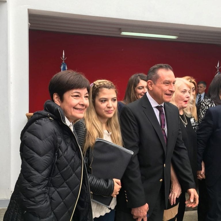 Brenda Barattini comenzó a estudiar Derecho en la Cárcel de Bouwer. (Foto gentileza María Ester Romero, Perfil)