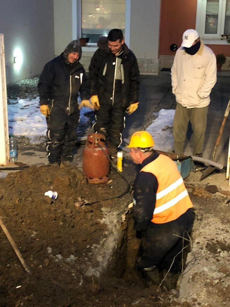 Descongelamiento de caños de agua, Río Grande TDF