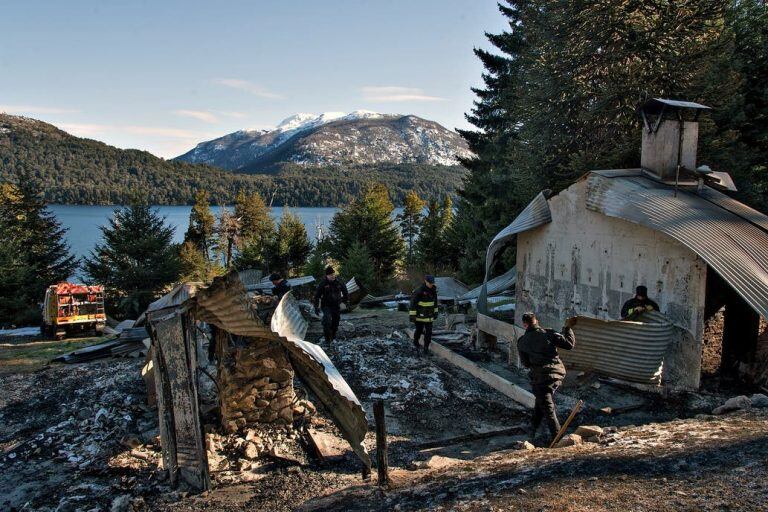 Comunidad mapuche en Bariloche (Diario La Nación)