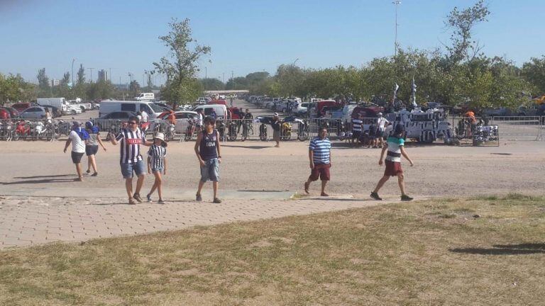 Ingreso hinchas de Talleres