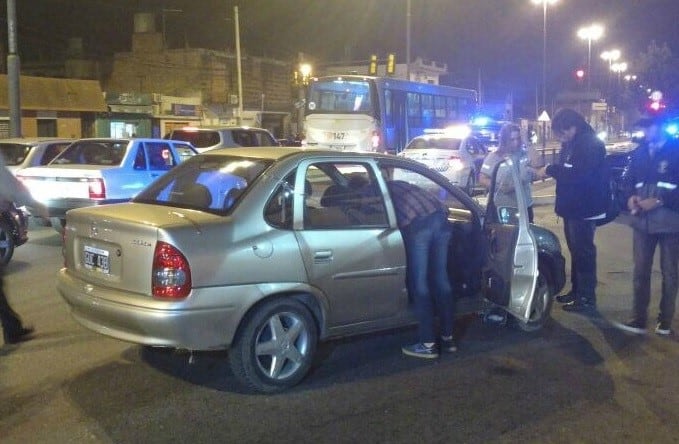 Megaoperativo de control vehicular en la zona del casino