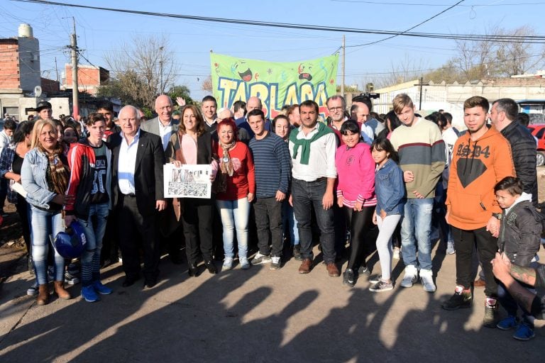 Inauguración de la remodelación del Cordón Ayacucho