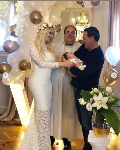 Vicky Xipolitakis renovó sus votos matrimoniales con Javier Naselli