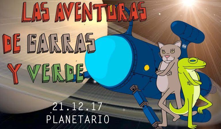 Las aventuras de Garras y Verde, la primera peli animada del OAC