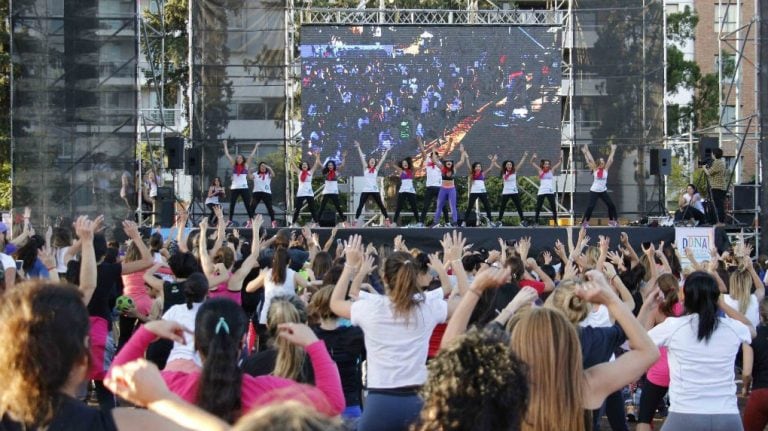 Quinta edición del Zumbathon Solidario “Bailemos todos con los chicos”.