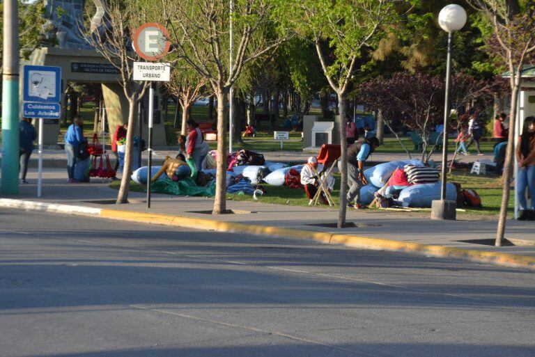 Miles de mujeres participan del encuentro.