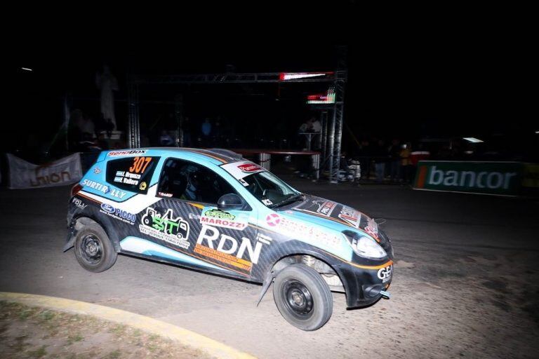 Fernando Vallero, ganador anticipado de la Copa de Súper Prime en la categoría RC5 del Rally Provincial Cordobés 2018.