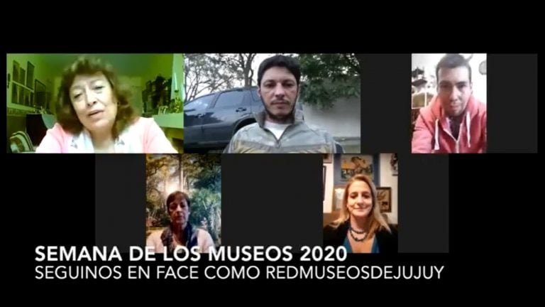 Miembros de la Red de Museos de Jujuy dieron inicio, de manera virtual, a la Semana de los Museos 2020.