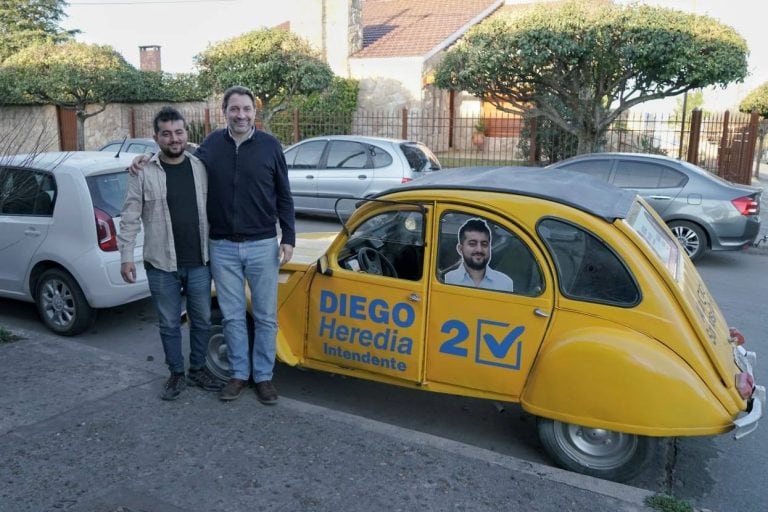 Alta Gracia: el Diputado Pablo Carro visitó la ciudad para apoyar a Diego Heredia