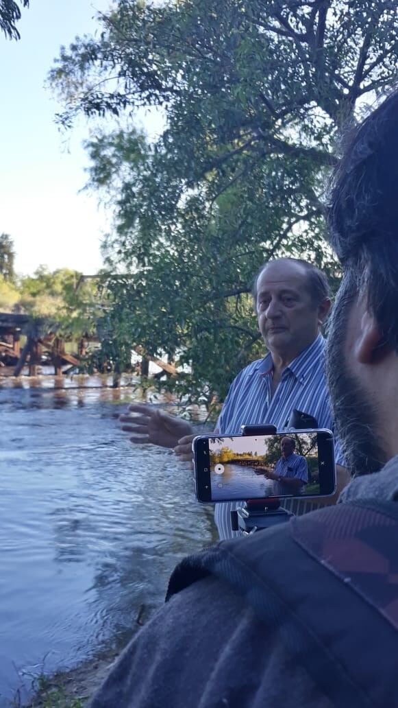 El arroyo El Rey en Avellaneda (Santa Fe).