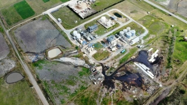 Contaminación en Nogoyá.