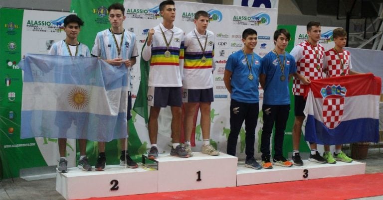 Facundo Capdevila, campeón mundial de bochas Sub18.