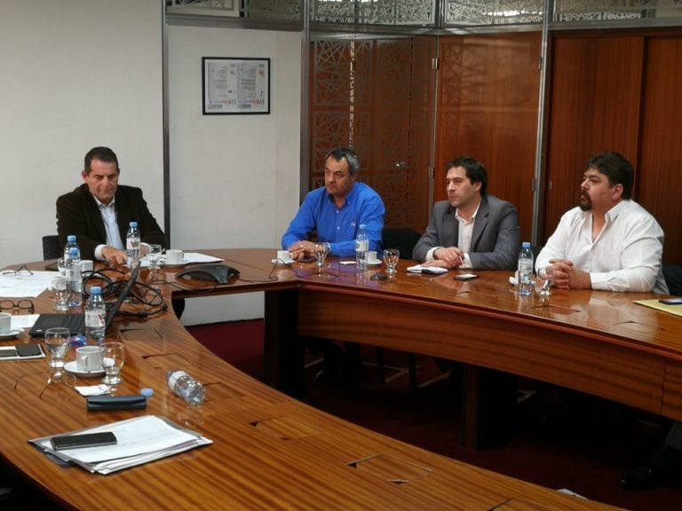 Autoridades de Comodoro se reunieron con la empresa.