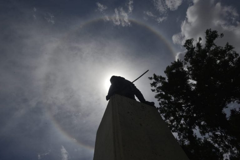 Halo solar en Córdoba