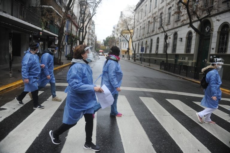 El plan DetectAR llegó al barrio porteño de Palermo. (Clarín)