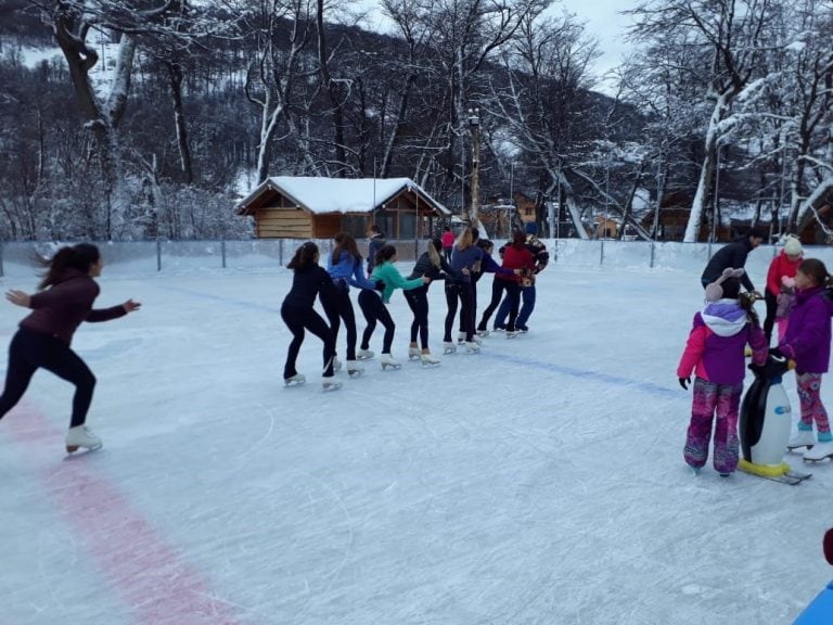 Trencito sobre hielo, todos quieren coordinar