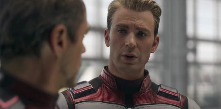 Chris Evans interpreta al Capitán América (tráiler Avengers: Endgame)