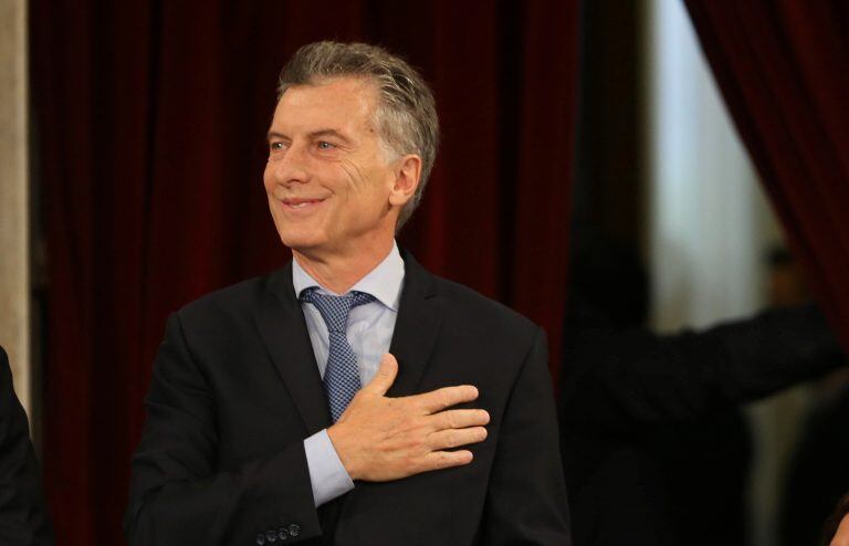 BUE15. BUENOS AIRES (ARGENTINA) 01/03/2018.- El presidente de Argentina, Mauricio Macri, asiste hoy, 01 de marzo de 2018, a la inauguración del 136 período de sesiones ordinarias del Congreso de la Nación en Buenos Aires (ArgentinA). Macri, aseguró hoy que ve "con agrado" que el Congreso se apreste a debatir este año sobre una ley del aborto y pidió que "se escuchen todas las voces y se tomen en cuenta todas las posturas" sobre un tema que requiere de un tratamiento "maduro" y "responsable". EFE/David Fernández