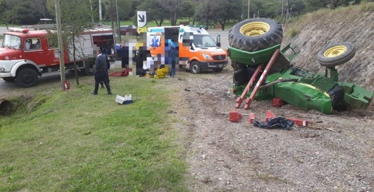 Murió un operario del Super MaMi de Salsipuedes (Foto: Dirección Seguridad Zona Sierras Chicas)