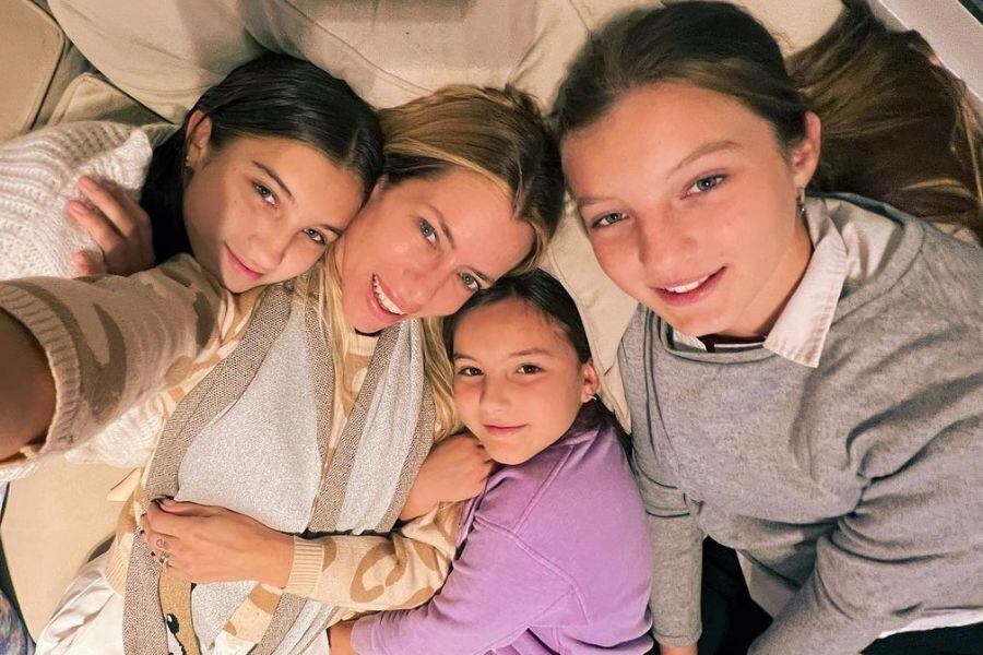 Nicole Neumann y las hijas que tuvo con Fabián Cubero