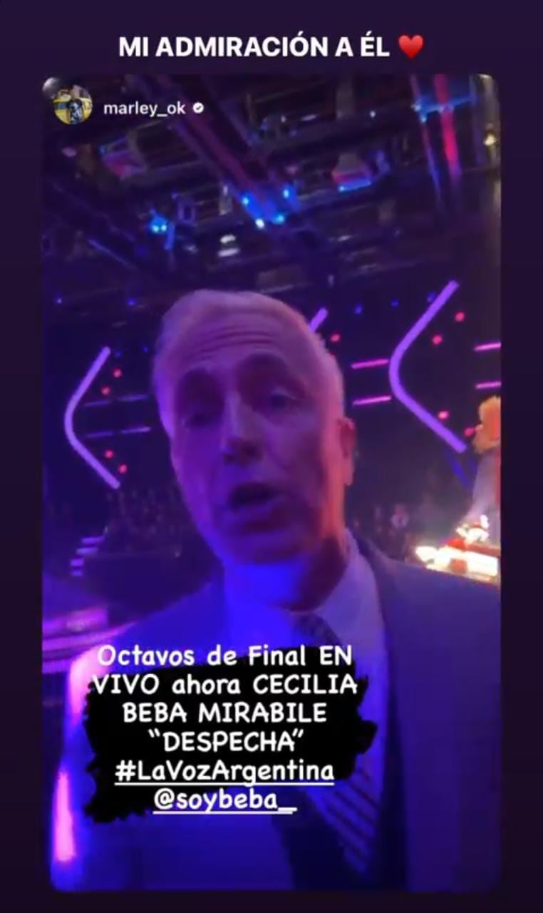 Cecilia "Beba" Mirabile, súper agradecida tras pasar de ronda en La Voz Argentina.