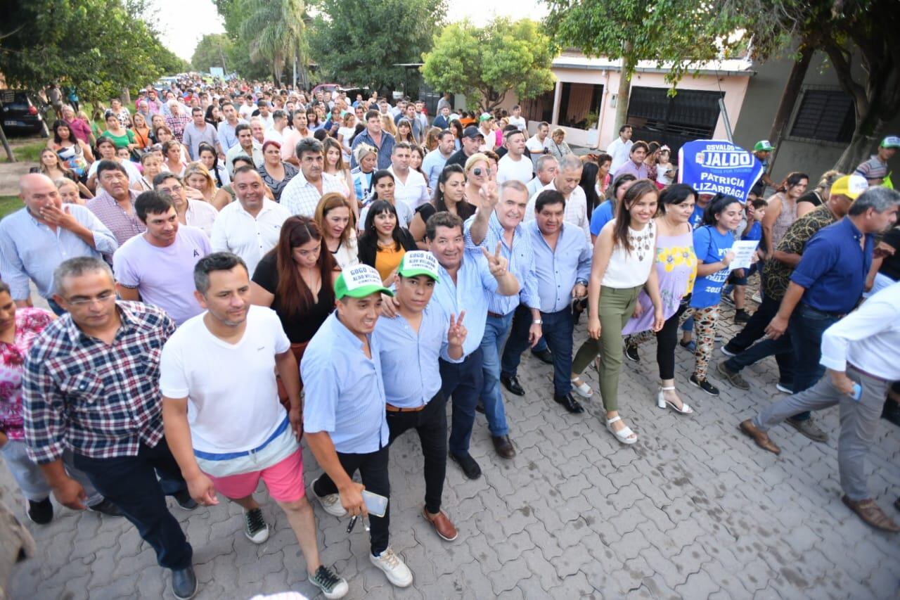 Jaldo inauguró obras en Famaillá.