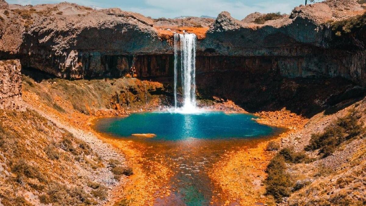 Maravillas de Neuquén: un video del Salto del Agrio dio la vuelta al mundo y conquistó a miles de usuarios
