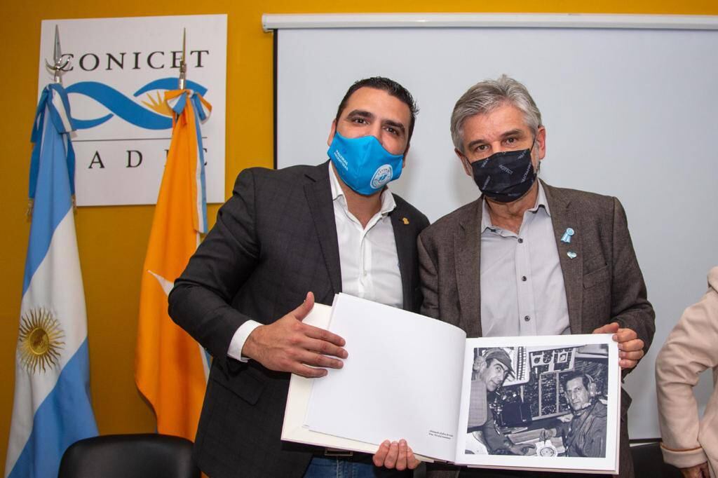 Walter Vuoto, participó de la firma del acta compromiso para la constitución del Centro Interinstitucional en Temas Estratégicos Antárticos y Subantárticos (CITEAS).