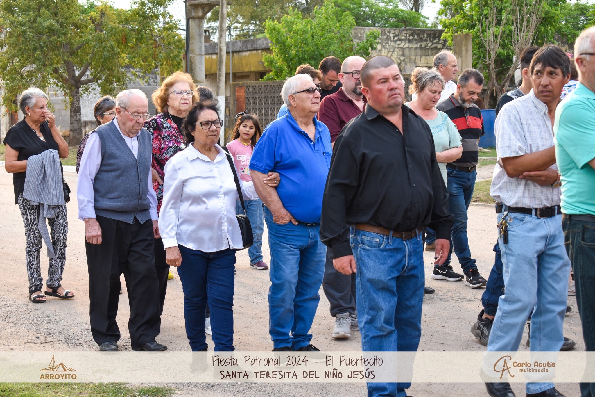 Misa y procesión en honor a Santa Teresita El Fuertecito