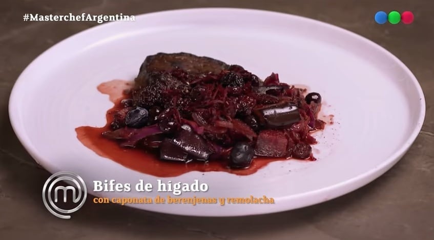 El plato que presentó Silvana