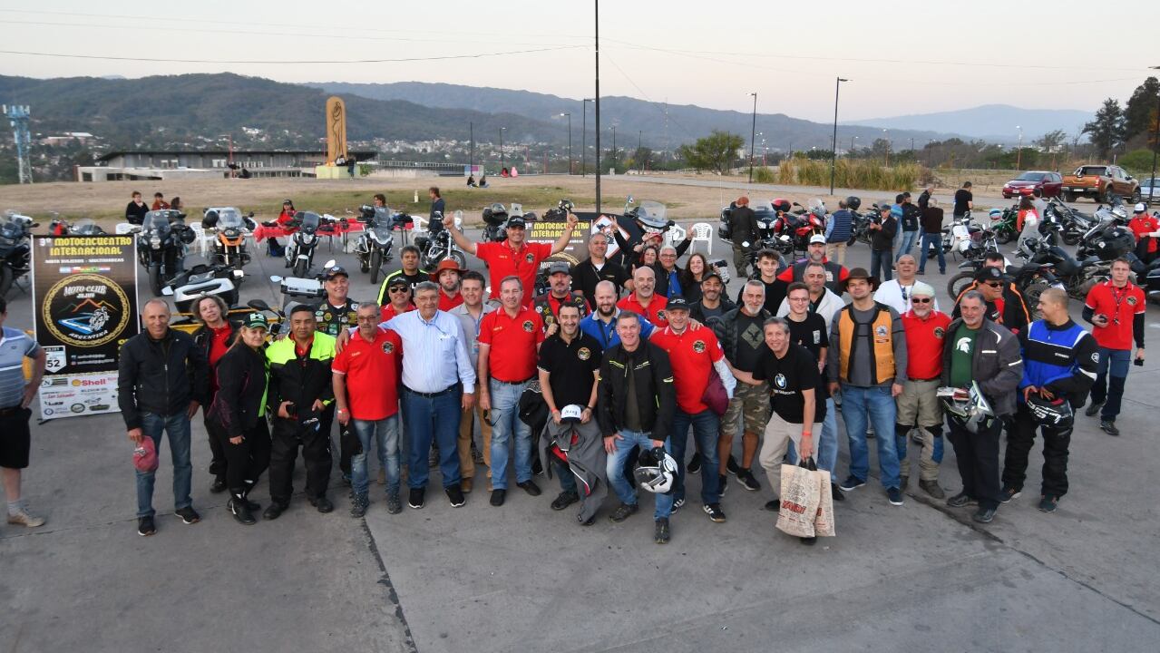 La primera actividad de la Expojuy 2022 fue el "Tercer Motoencuentro Internacional", por convocatoria  del Moto Club Jujuy.