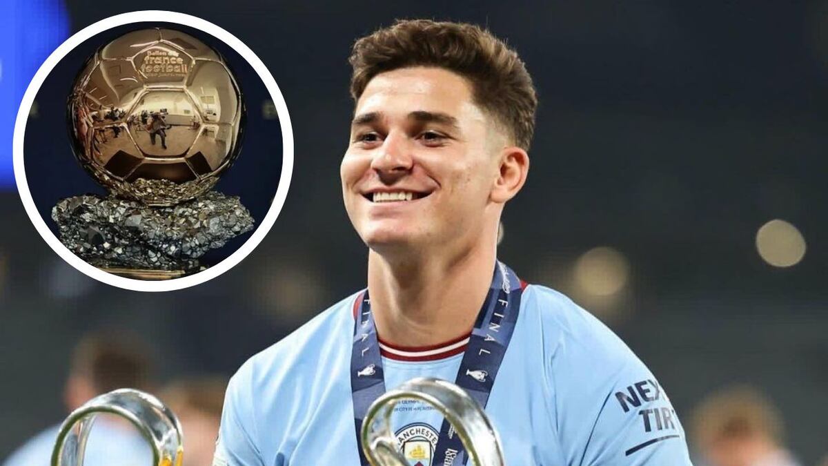 Orgullo cordobés: Julián Álvarez, nominado al Balón de Oro con 23 años