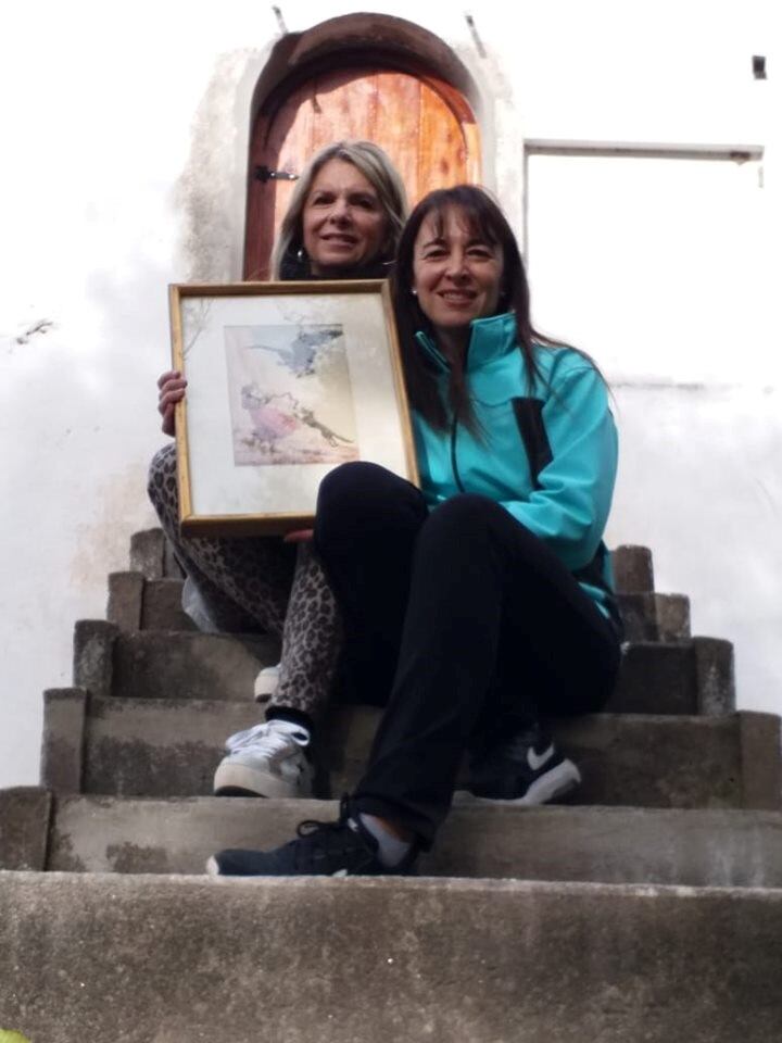 Donantes de la acuarela pintada por Leonor Buffo Allende.